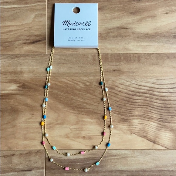 Madewell multicolor beaded  Necklace - Picture 5 of 8